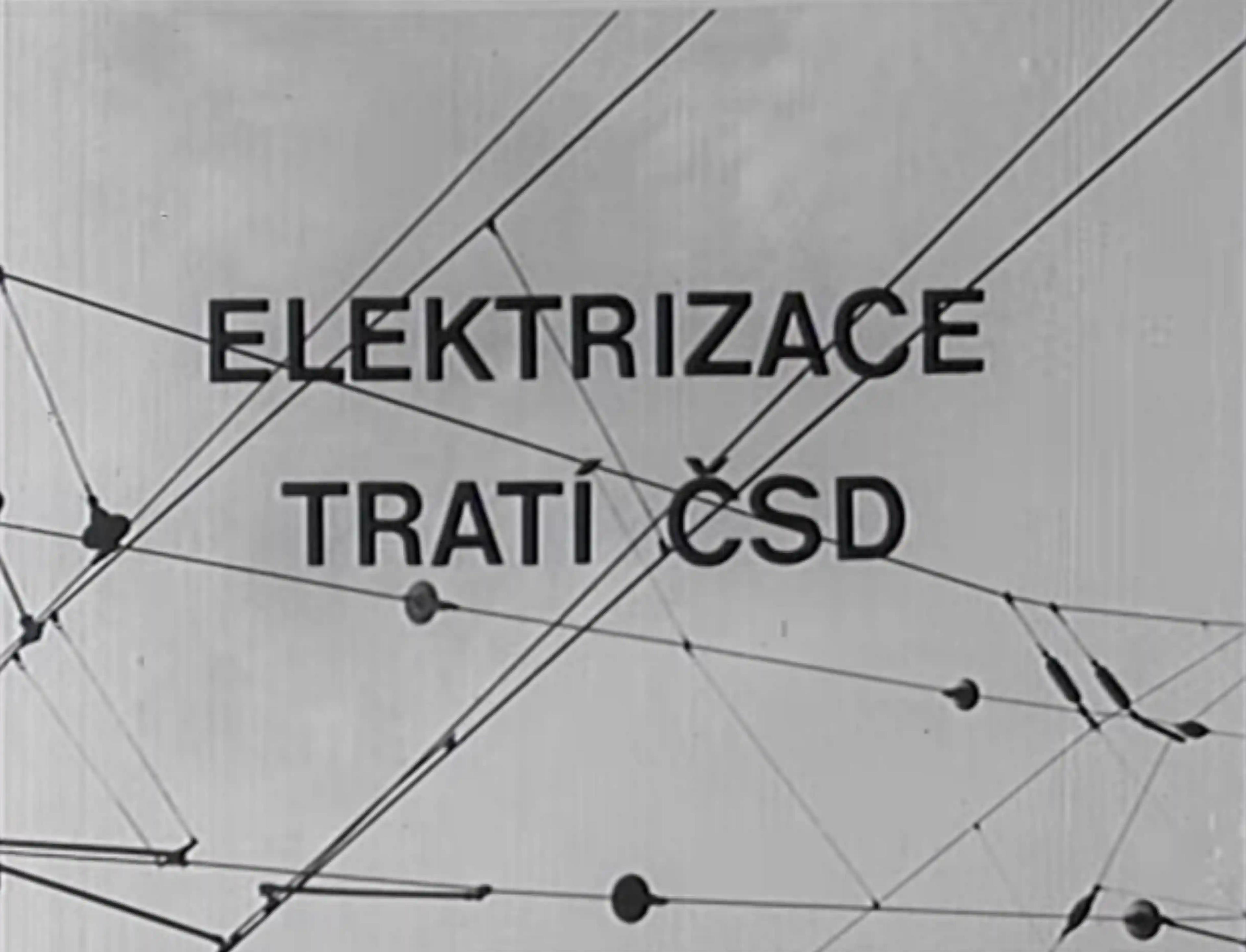 Elektrizace tratí ČSD