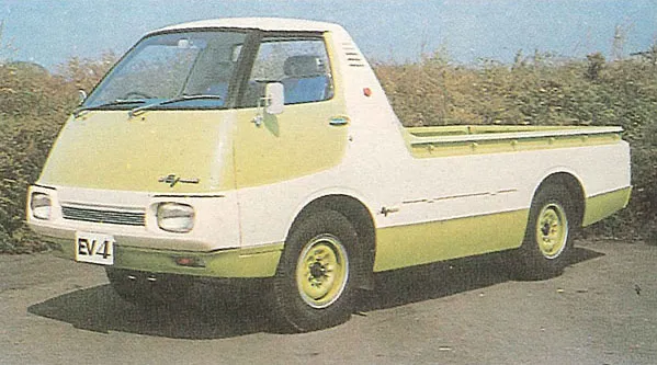 Nissan EV4 v roce 1973.
